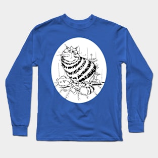 Tea Time Cat Long Sleeve T-Shirt